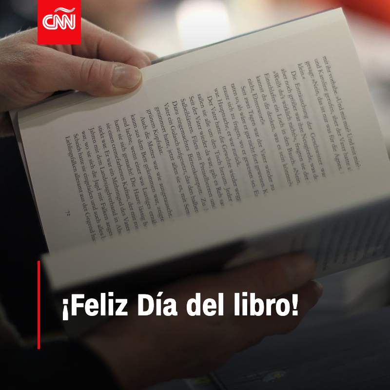 CNNEE's tweet image. Para muchos, este tiempo de cuarentena y distanciamiento social por el #coronavirus ha traído consigo la oportunidad de retomar el buen hábito de la lectura. En este #DíaDelLibro cuéntanos, ¿qué libro estás leyendo para sobrellevar la realidad que estamos viviendo?