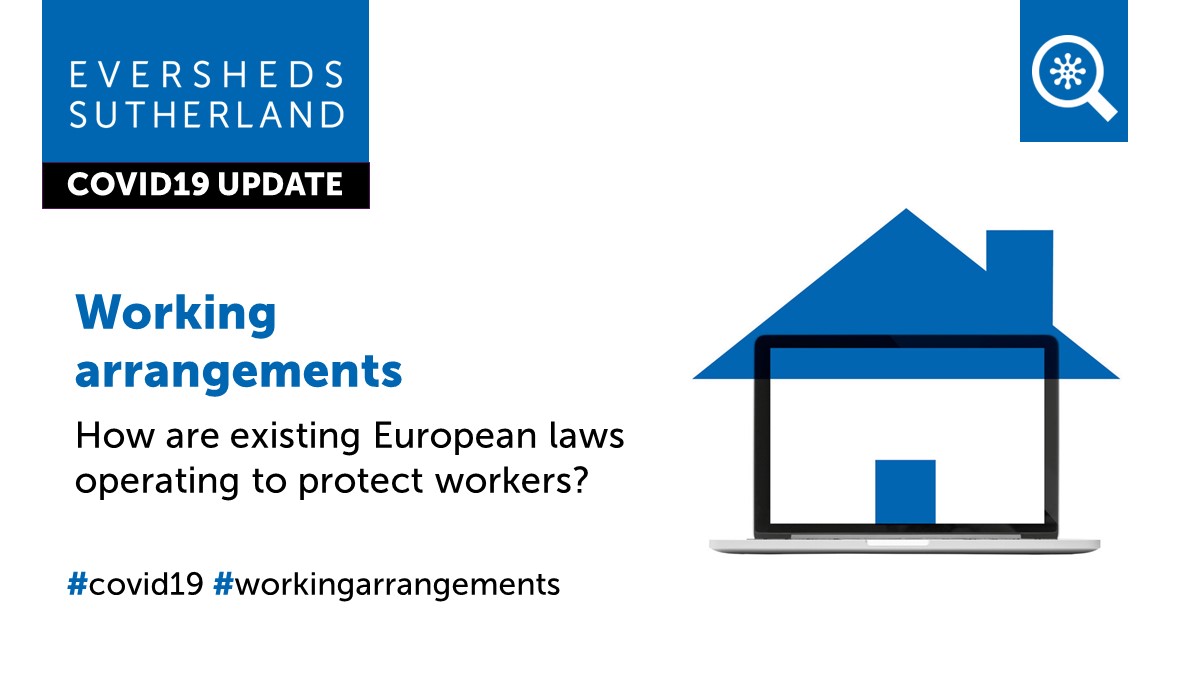 EShrlaw's tweet photo. The impact of COVID-19 on working life has been dramatic. In our latest briefing we consider the impact of working remotely or on different terms, on matters such as working time, annual leave and rest periods.
#covid19 #workingarrangements https://t.co/fAapk4YL7K https://t.co/vTVnDkhMLE