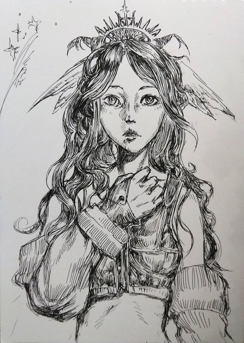 少し描きました?

一枚目は、かなり慌ててかいたので?

二枚目は昨日の修正? 