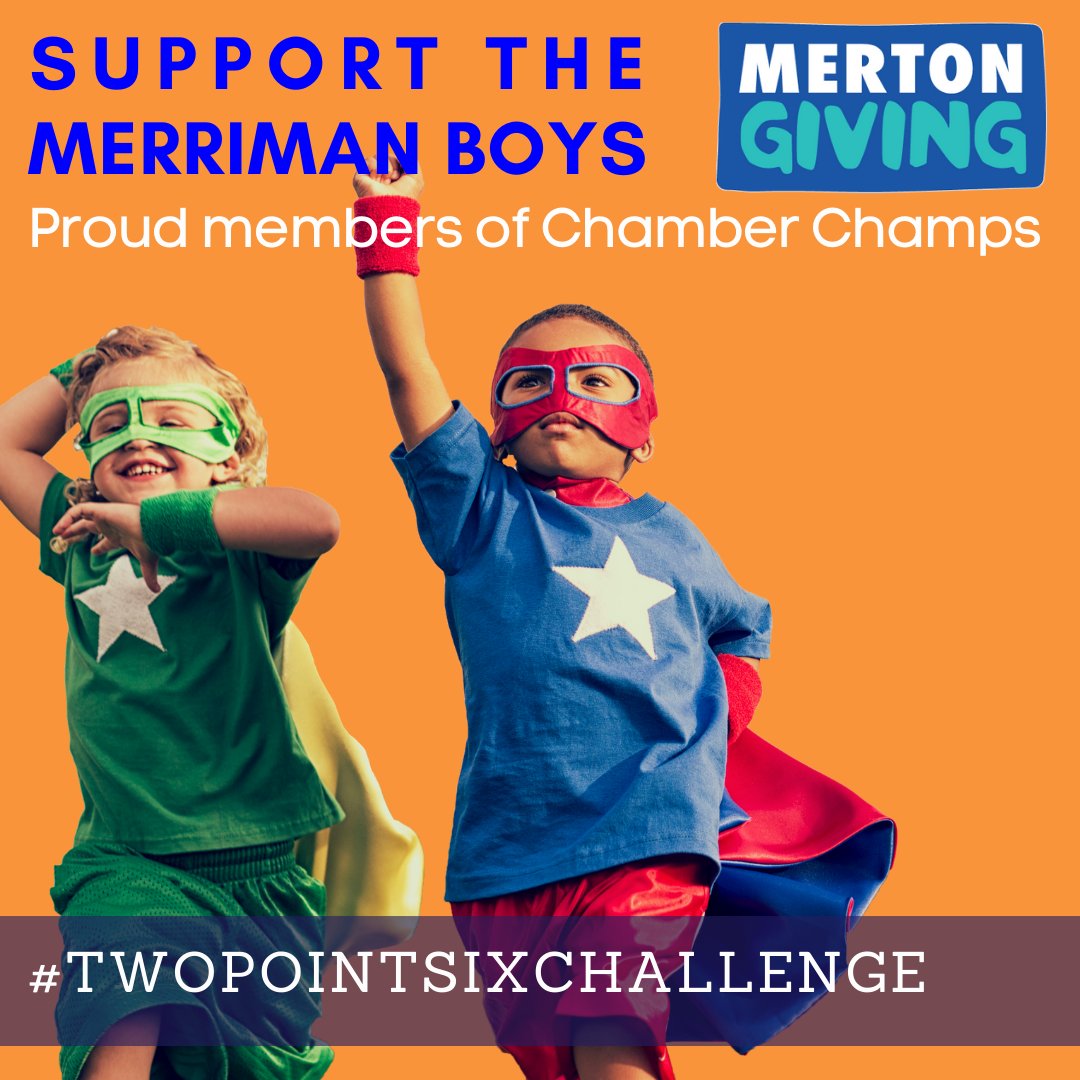 A  #TwoPointSixChallenge update from  #ChamberChamp  @johndmerriman & his boys who are running & cycling this week to raise money for the  @MertonGiving Coronavirus Fund. Keep going boys, you're doing a great job! You can sponsor them here  https://bit.ly/2wTurCt 