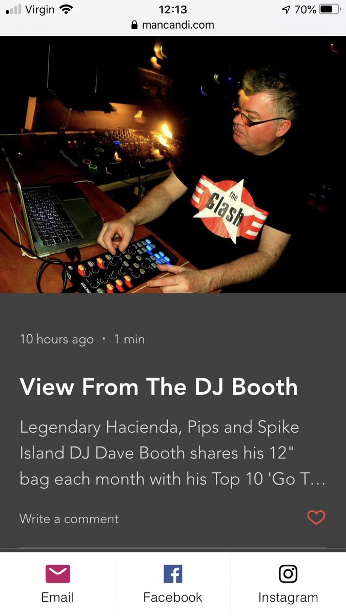 Legendary Manchester DJ Dave Booth <a href="/djdavebooth/">PIPS(ROXYROOM)MCR</a> shared his record bag with MANCANDI.COM again. This instalment - his go to Ma(d)nchester floor fillers. Stone Roses/Happy Mondays/James and a couple of surprises mancandi.com/blog <a href="/Tim_Burgess/">Tim Burgess</a> <a href="/peterhook/">Peter Hook</a> <a href="/wearejames/">James</a>