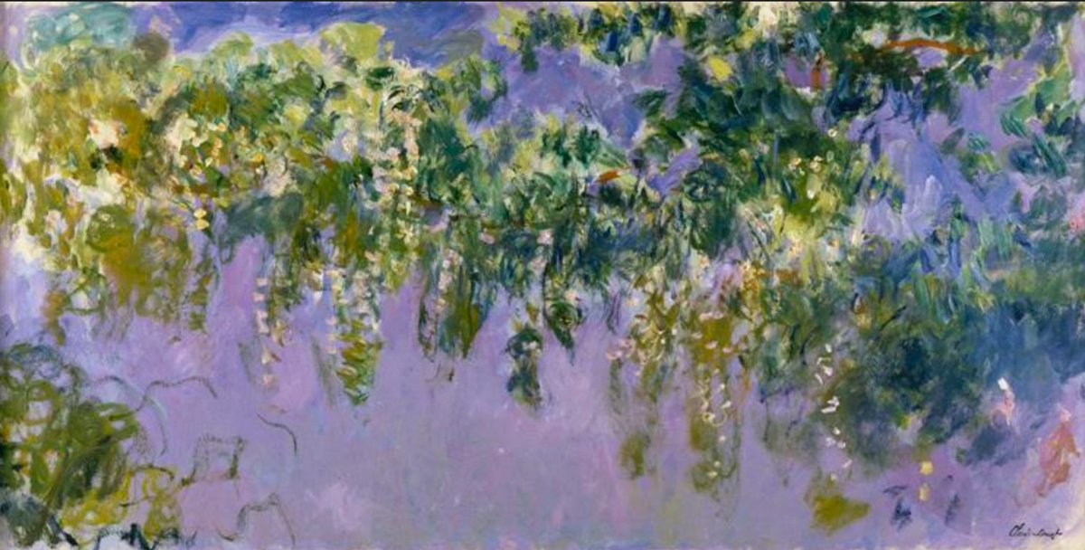 Claude Monet, Wisteria, 1925