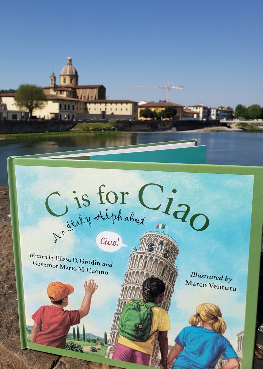Today more than ever, on #WorldBookDay readers of all ages should read, listen, and hold books! Still locked down in Firenze, I'm celebrating with C is for Ciao! by the late Governor Mario M. Cuomo &amp; Elissa Grodin from our Discover the World series. <a href="/SleepingBearBks/">Sleeping Bear Press</a> <a href="/ChrisCuomo/">Christopher C. Cuomo</a>