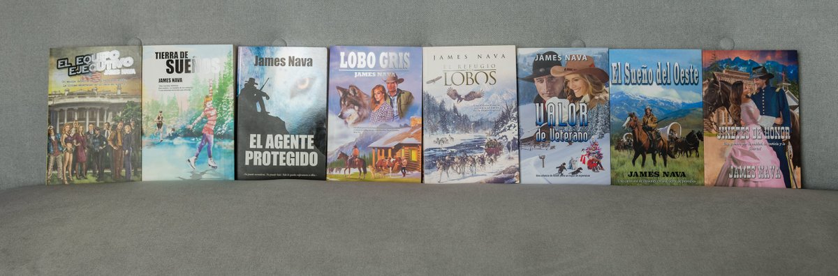 JamesNavaCom's tweet photo. Buy and read: “El agente protegido”, "Tierra de sueños”, “El equipo ejecutivo”, “Lobo gris”, “El refugio de los lobos”, “Valor de veterano”, “El sueño del Oeste” y “Jinetes de honor”: https://t.co/E8dSvrc3fS
Happy #worldbookday2020 #keepReading
#WorldBookDay #LetsReadMore https://t.co/AgQXR5rI2y