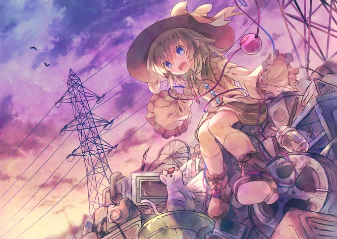 夕方 #東方 #古明地こいし https://t.co/b8uvnlwiwi 