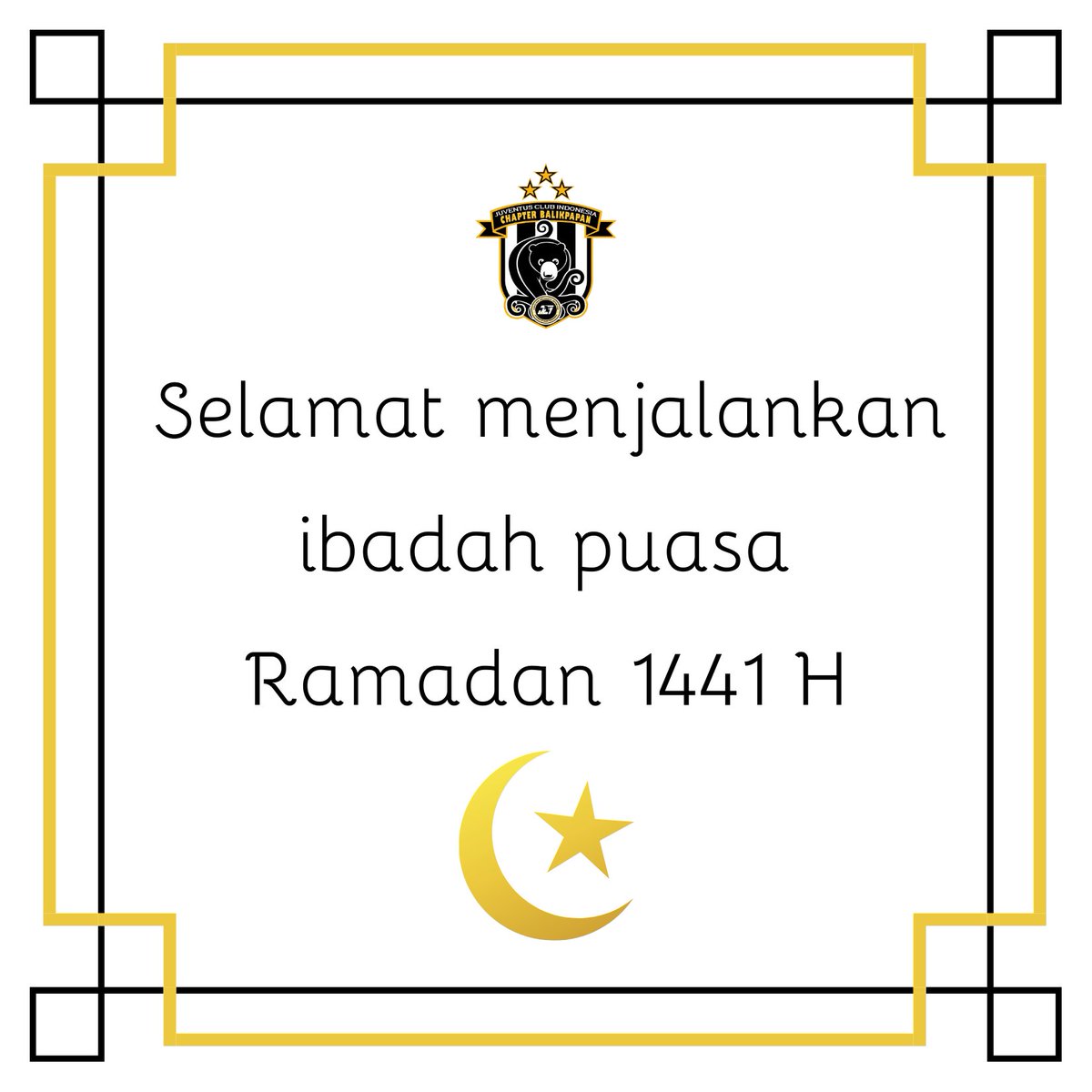 السلام عليكم ورحمة الله وبركاته

Dengan Segala Kerendahan hati, kami dari JCI Chapter Balikpapan  menyampaikan Mohon Ma'af atas segala salah dan khilaf dan mengucapkan

SELAMAT MENUNAIKAN IBADAH PUASA RAMADHAN 1441 H.
