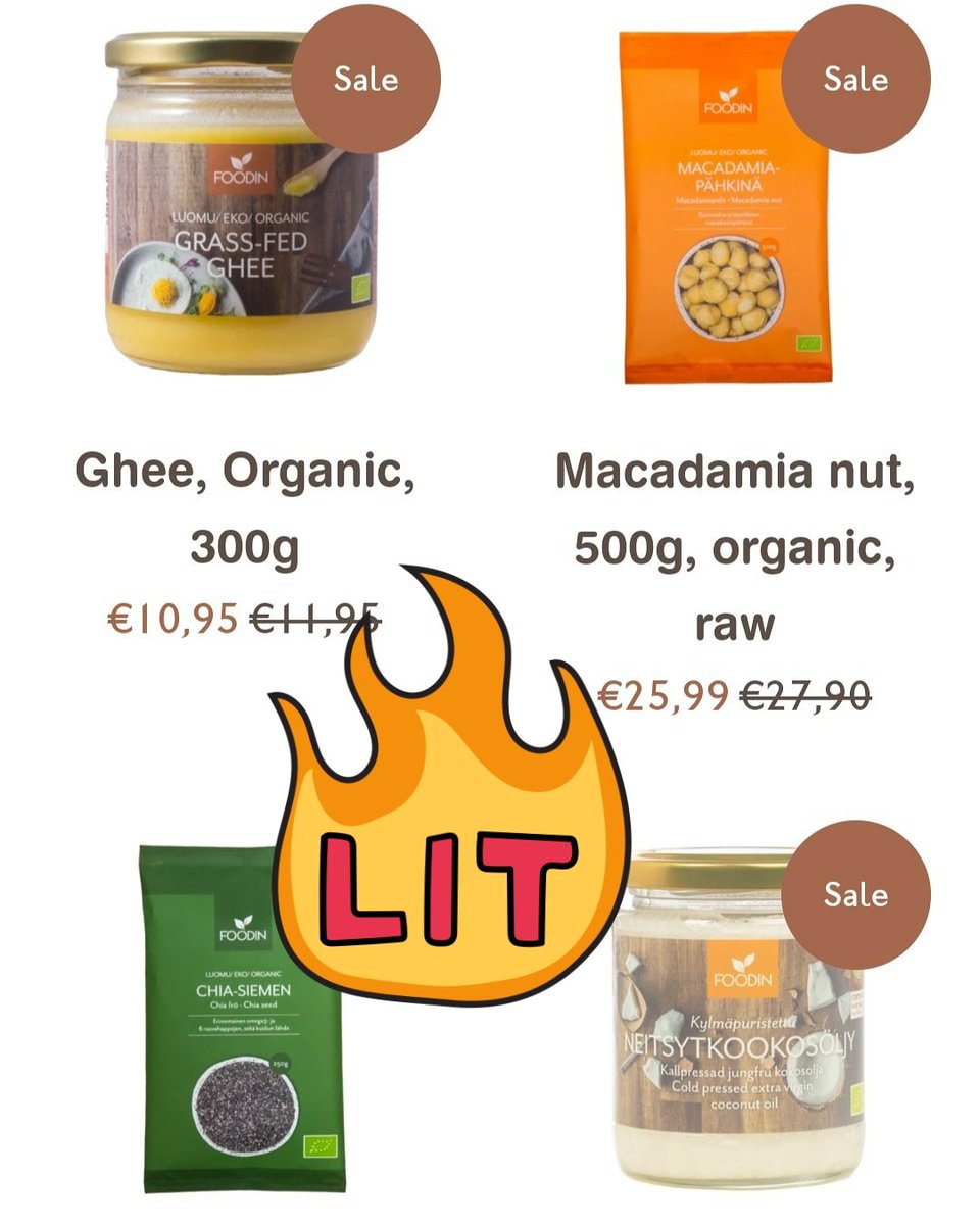 ketofi's tweet photo. Sale ongoing on Pantry and Supplements sections. Multiple discounts in other areas as well. Better to be quick and get your favourites!
#keto #ketodiet #ketofi #lchf #ketofit #paleo #ketoeurope #sugarfree #weightloss #ketolife https://t.co/ztEonS7JS6
