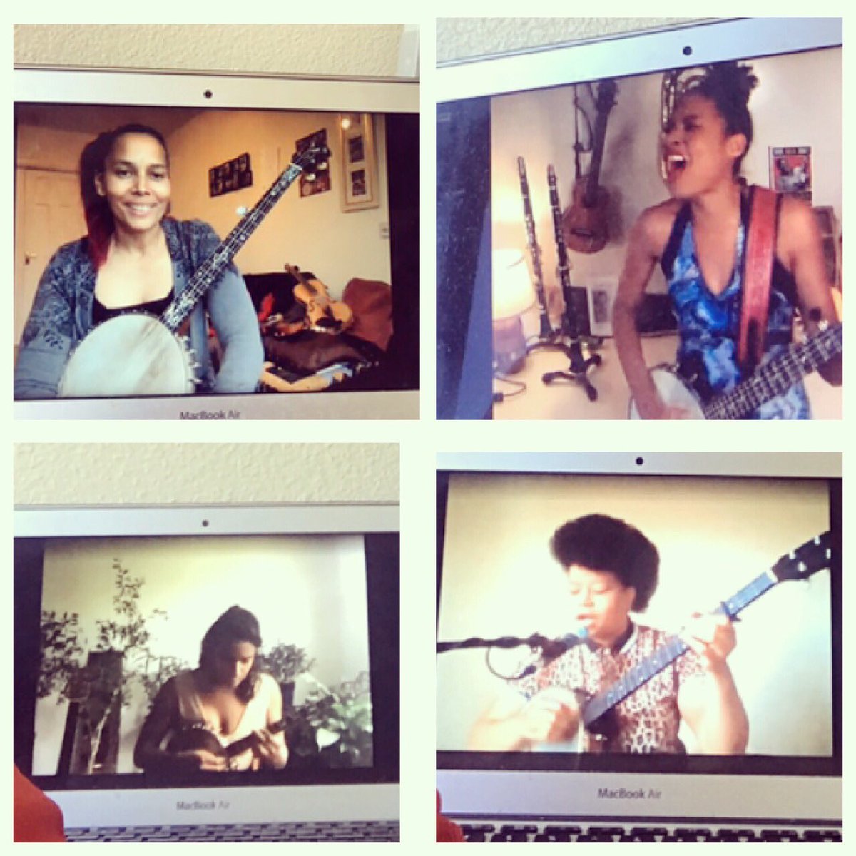 RhiannonGiddens's tweet photo. Thanks to everyone (over 900!!!!!) who tuned in last night on the Native Daughters takeover of #shutinandsing - despite the weirdness of performing in an empty room it wasn’t an empty space- the community was there and it was so needed. ❤️❤️❤️❤️ 📸@drjfthomas https://t.co/JgGdFniVOV