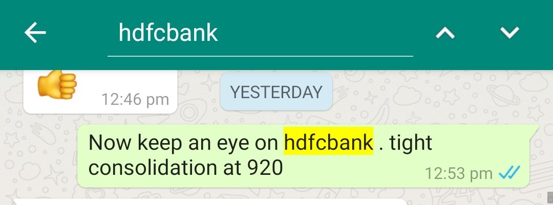 Hptrader's tweet photo. #HDFCBANK
#Nifty_Movers
#Stock_selection

From yesterday chasing it from 920 and today ito day high 955😎

Almost 35 points lot size 500..approx 15k profit if you traded!😀 https://t.co/Ecy8JDt4iy