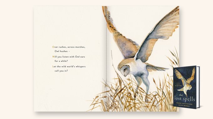 Book-ish 📚 (@bookishcrick) on Twitter photo Bowled over by the beauty that is The Lost Spells by <a href="/RobGMacfarlane/">Robert Macfarlane</a> @JackieMorrisArt The cover and some of the pages were revealed today! <a href="/AlisonOToole/">Alison O'Toole</a> <a href="/HamishH1931/">Simon Prosser</a> Have done wonderful things. You can pre-order your SIGNED copy from us NOW via book-ish.co.uk/product/978024… Bowled over by the beauty that is The Lost Spells by <a href="/RobGMacfarlane/">Robert Macfarlane</a> @JackieMorrisArt The cover and some of the pages were revealed today! <a href="/AlisonOToole/">Alison O'Toole</a> <a href="/HamishH1931/">Simon Prosser</a> Have done wonderful things. You can pre-order your SIGNED copy from us NOW via book-ish.co.uk/product/978024…