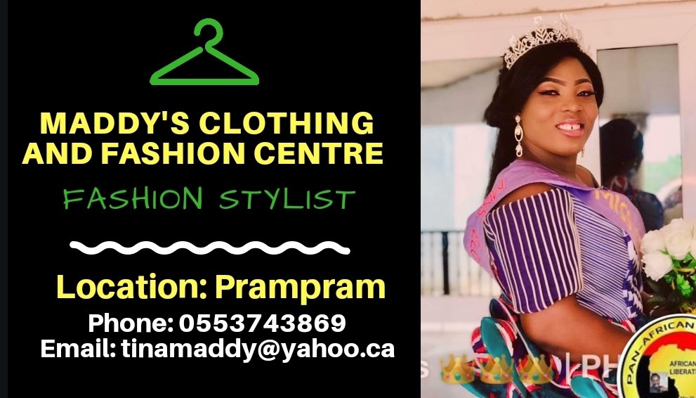 DonSolar3940's tweet photo. Buy your nose mask from Queen Maddy's Clothing and Fashion Centre inside the homeland.

Order yours now at 0553743869 
Email: TinaMaddy@yahoo.com.

Tried and tested nose mask against COVID-19

📸Credit: JBillionaire Production 
https://t.co/tYVIjX39yQ https://t.co/bXl9X5j8Tr