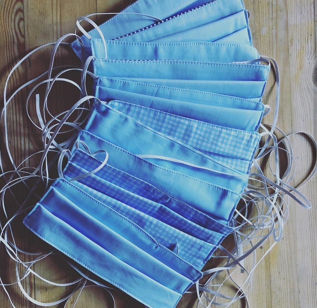 Our CCN sewing machines are still being put to excellent use during the lockdown - creating scrubs and masks for our amazing NHS workers ❤️