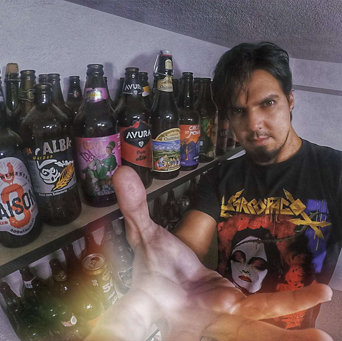 papopesado_kend's tweet photo. "Show me your lust show me your hate
Give us the power to desecrate
Gods of cruelty gods of sin show us the way to win"
😈⚰️
#metal #metalextremo #metalheads #metalnacional #metalmineiro #sarcofago #crushkilldestroy #bier #craftbeer #cervejaartesanal #breja https://t.co/Djmh8yy2QC