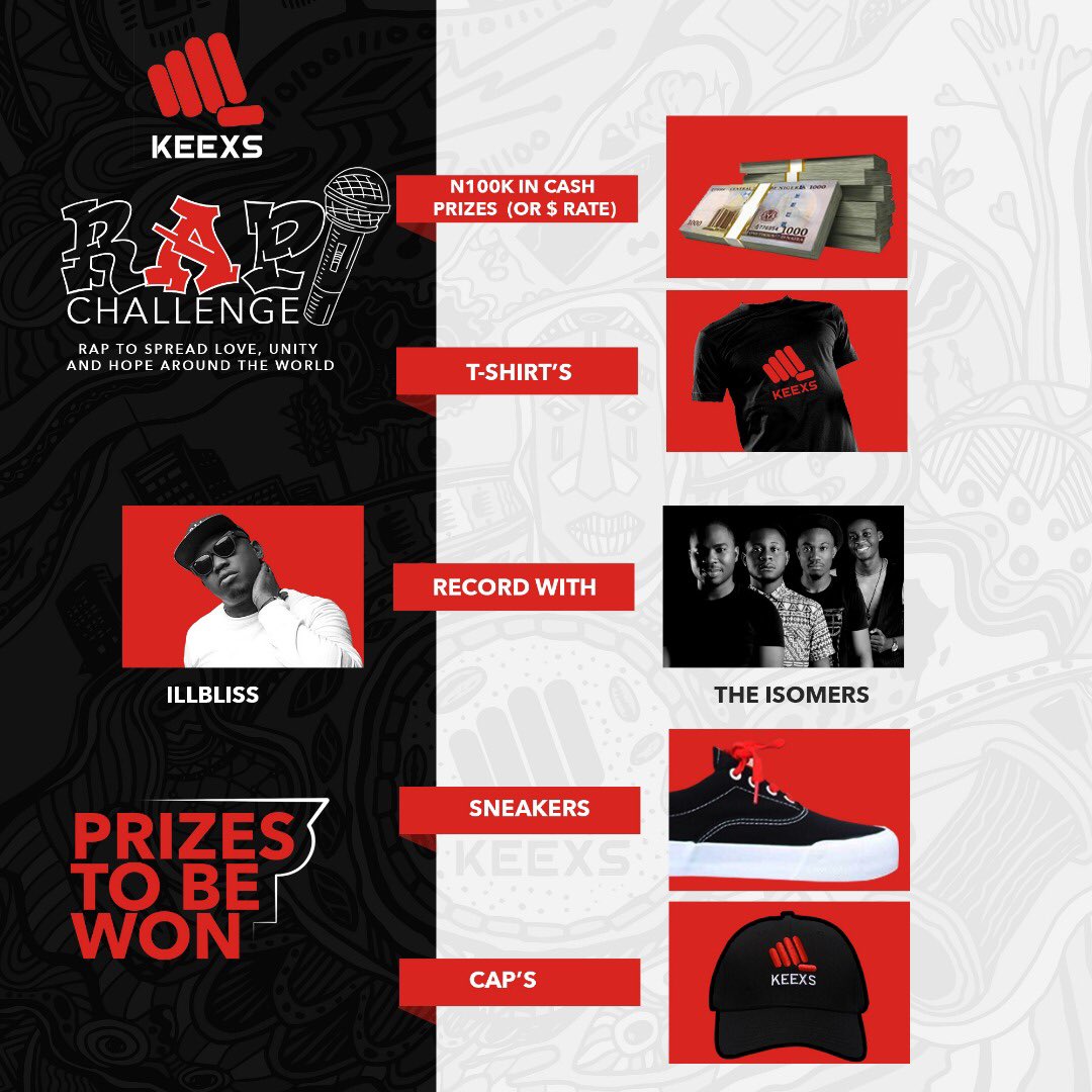 illBlissGoretti's tweet photo. The Rap Challenge is a small initiative to keep the fans uplifted in these Covid times. Real easy, follow @keexstribe // download the Beat // drop your 16 bars that have a theme/ message of hope to the world// tag us and win cash and loads of Fly Merch from Keexs! Let’s go https://t.co/RJHZE9qO8W