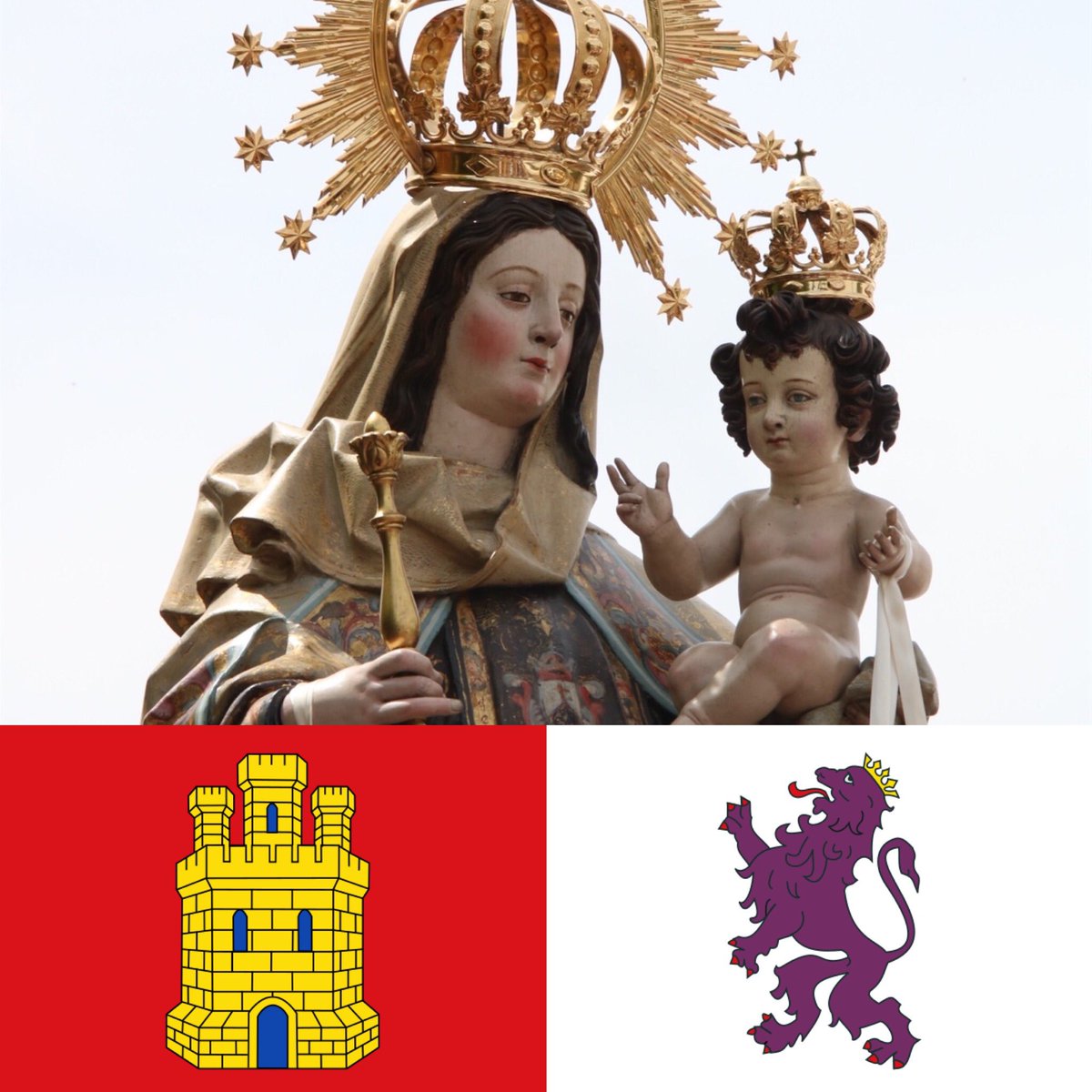 Hoy queremos felicitar a todos los castellanos y leoneses en este #DíaDeLaComunidad. Rogamos a Nuestra Señora del Carmen que acoja a quienes han marchado de este mundo víctimas de esta pandemia.