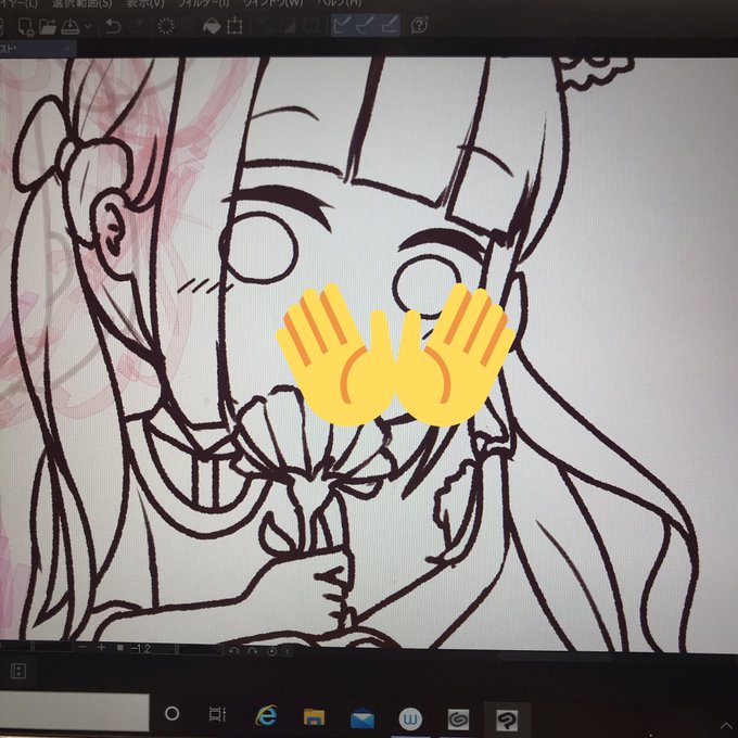 昔よく描いてた絵柄でミニキャラ描いてる♦️ 