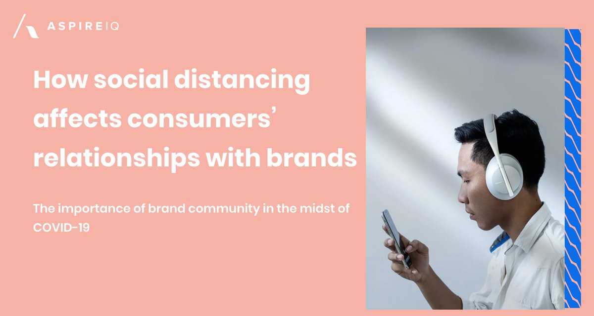 _creativeclicks's tweet photo. Social distancing affects how customers interact with brands. Here's how to foster and interact with your community midst #COVID19. Find more in the very interesting report by @aspireIQ at https://t.co/1k2zY3aj5j!
#socialdistancing #consumerrelationship #brandcommunity https://t.co/ph8ArxBLDc