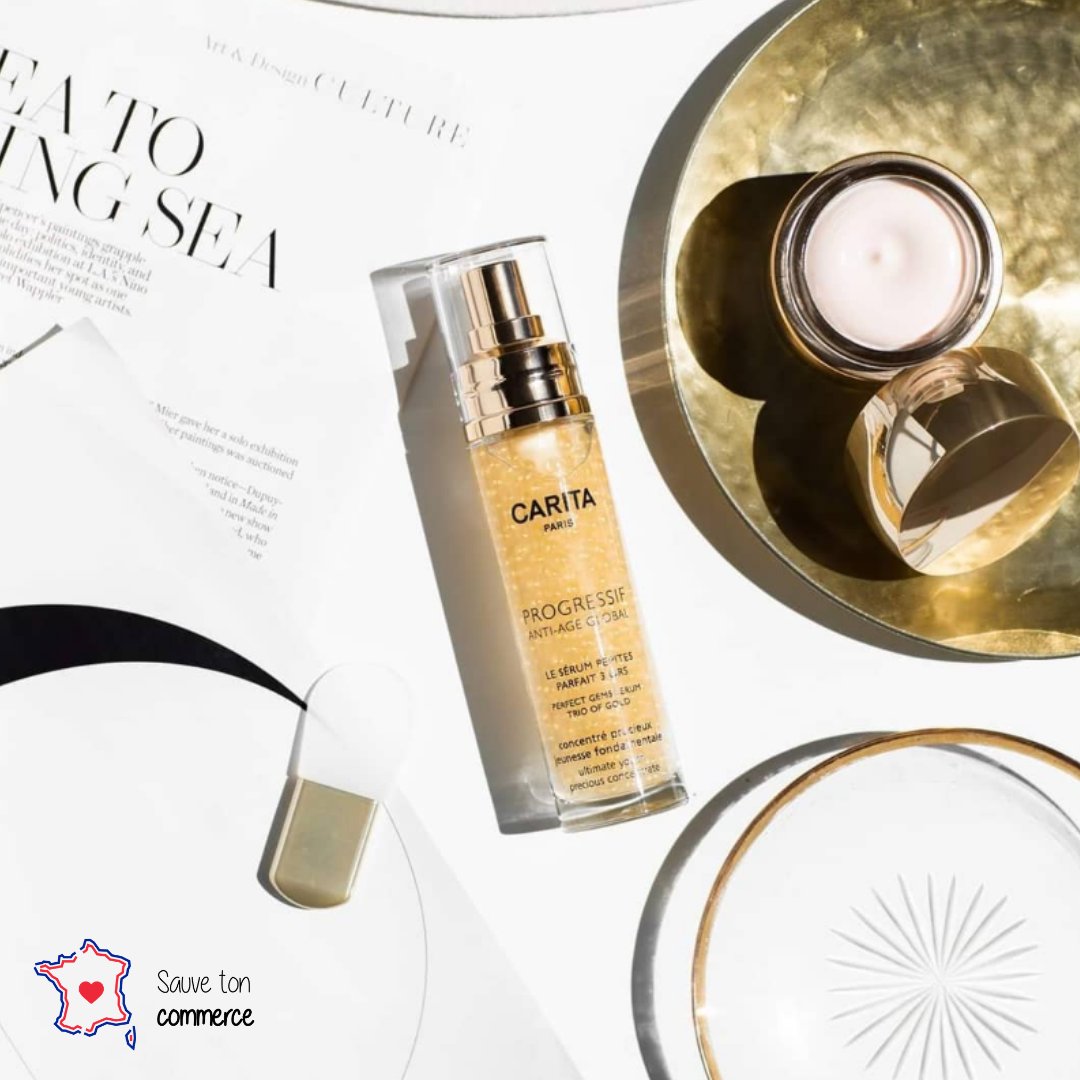 Aujourd'hui, découvrez <a href="/CaritaBeaute/">CARITA Maison de Beauté Marseille</a> ! 
Grâce à l'achat d'un bon solidaire de 50€, vous pouvez soutenir cette superbe maison de beauté ⭐

cutt.ly/Lyybdf1

#sauvetoncommerce #commercant #bonsolidaire #solidarité  #entraide #covid19 #prenezsoindevous #beauté #soin