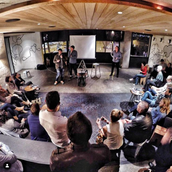 A little story.292 wks ago,  @JordyHeis,  @MrMikeHalligan & I had started an ecommerce event series called Conversations of Commerce & Brand (i take full responsibility for that naming monstrosity).Our 1st gig was  @Bellroy's founder  @Ando_F71 showed up. https://www.instagram.com/p/tEH_APM5ul/ 