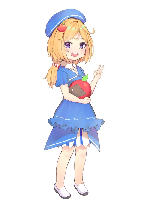 ロリ化アキロゼ#ホロライブようちえん#アロ絵 