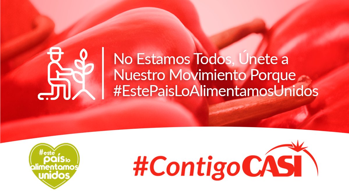 cooperativacasi's tweet photo. El sector hortofrutícola se une porque #EstePaisLoAlimentamosUnidos.😀
𝗡𝗼 𝗲𝘀𝘁𝗮𝗺𝗼𝘀 𝘁𝗼𝗱𝗼𝘀, 𝘂́𝗻𝗲𝘁𝗲 𝗮 𝗻𝘂𝗲𝘀𝘁𝗿𝗼 𝗺𝗼𝘃𝗶𝗺𝗶𝗲𝗻𝘁𝗼 💚
#ContigoCASI https://t.co/ZdS98ZAKMw
