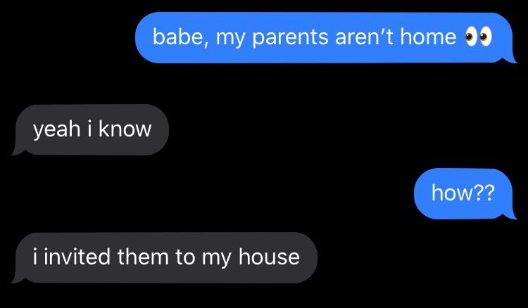 Stray Kids responding to "babe, my parents aren't home" texts-a thread