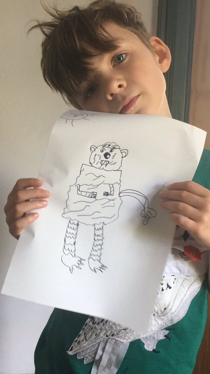 HardenEve's tweet photo. Bertie’s creature. #mythicalcreatures @Y3Carfield https://t.co/ekcUje6shr