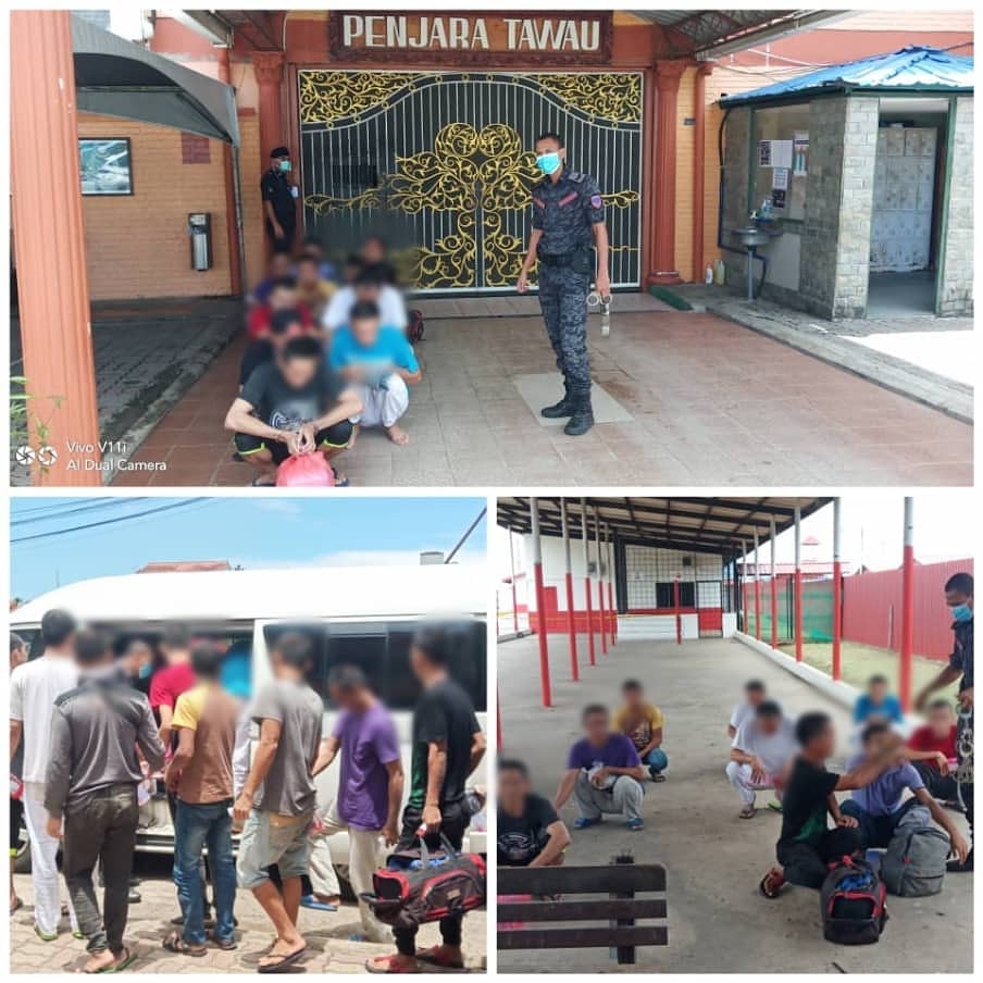 Imigresen Sabah On Twitter Unit Pengusiran Jim Tawau Tarikh 23 04 2020 Khamis Iringkawal Tahanan Seramai 11 Org Dari Penjara Ke Pts Tawau Unit Penguatkuasa Pejabat Imigresen Tawau Https T Co Quaa4onczt Twitter