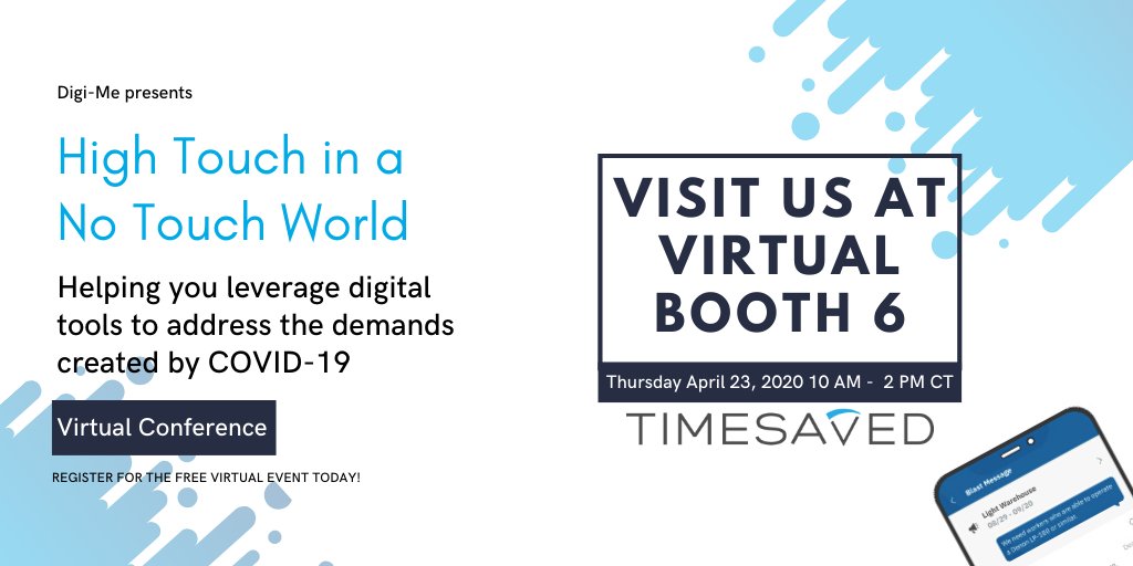 activate_staff's tweet photo. Drop by TimeSaved's Booth at @digimevideo's VirtualConference: 
https://t.co/wGLFyptDlI
#Staffing https://t.co/c3awYQCK1S