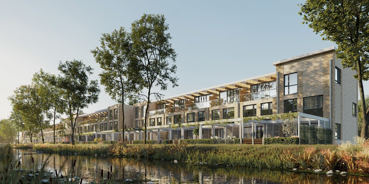 De wijk Rijnhuizen in Nieuwegein is volop in ontwikkeling. De van oorsprong kantorenwijk ondergaat een transformatie naar een gemengde leefwijk. Waar nog wel kantoren zijn, maar waar de nadruk ligt op wonen en leven. Woensdag 22 april jl. mies.nl/2020/04/23/wat…