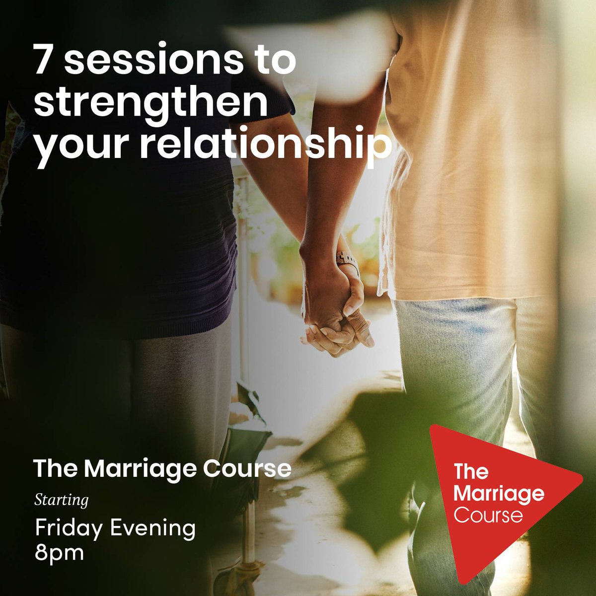 Starting tomorrow!

Why not have a date night at home? Friday nights are a great time to invest in your relationship - join us on Zoom for awesome videos from Nicky and Sila Lee, with plenty of private discussion time in couples.

Sign up here: stjohnscrawley.com/marriagecourse