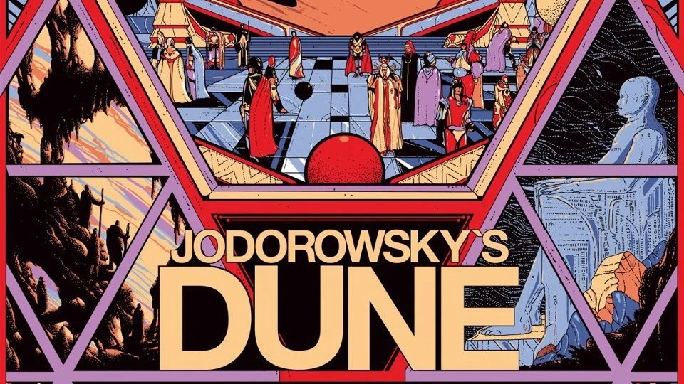 DUNE de Alejandro Jodorowsky Este primer intento de llevar la novela al cine es conocido por tod@s:libros,documentales y entrevistas desengranan todo lo que pudo ser el mastodóntico proyecto del creador chileno que haya por 1974 venía de triunfar con EL TOPO y LA MONTAÑA SAGRADA