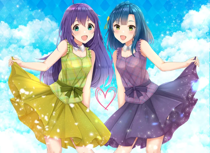 繋がれましたー٩( ''ω'' )و
最近はアイマス、特にミリオンとシャニ中心ですね(*'ω`)
 #絵描き繋がれ 