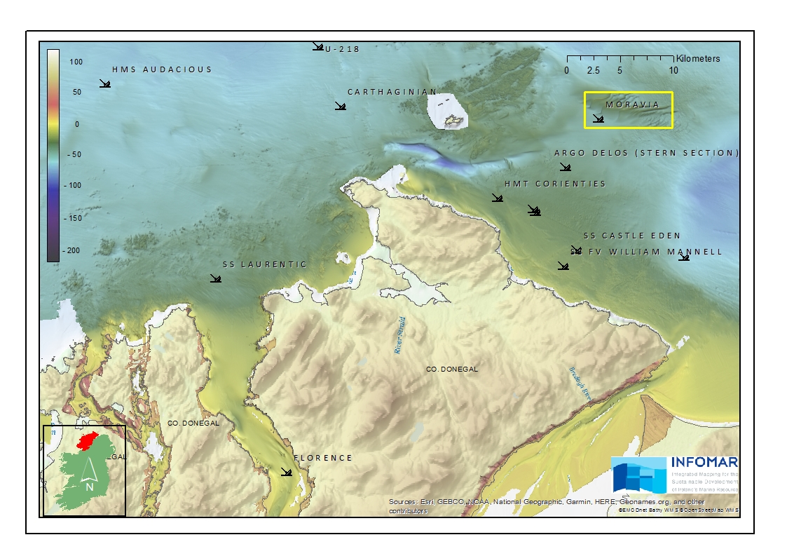 followtheboats's tweet photo. #OnThisDay 1989 

The 16m long and 5.5m wide Fishing Vessel Moravia sank 13km East of #Inishtrahull #Donegal. 

Check out the #INFOMAR  #Shipwreck Viewer ➜  https://t.co/wz5QxER5lS  

@Dept_ECC @GeolSurvIE @MarineInst https://t.co/OvEQ6aLuBr