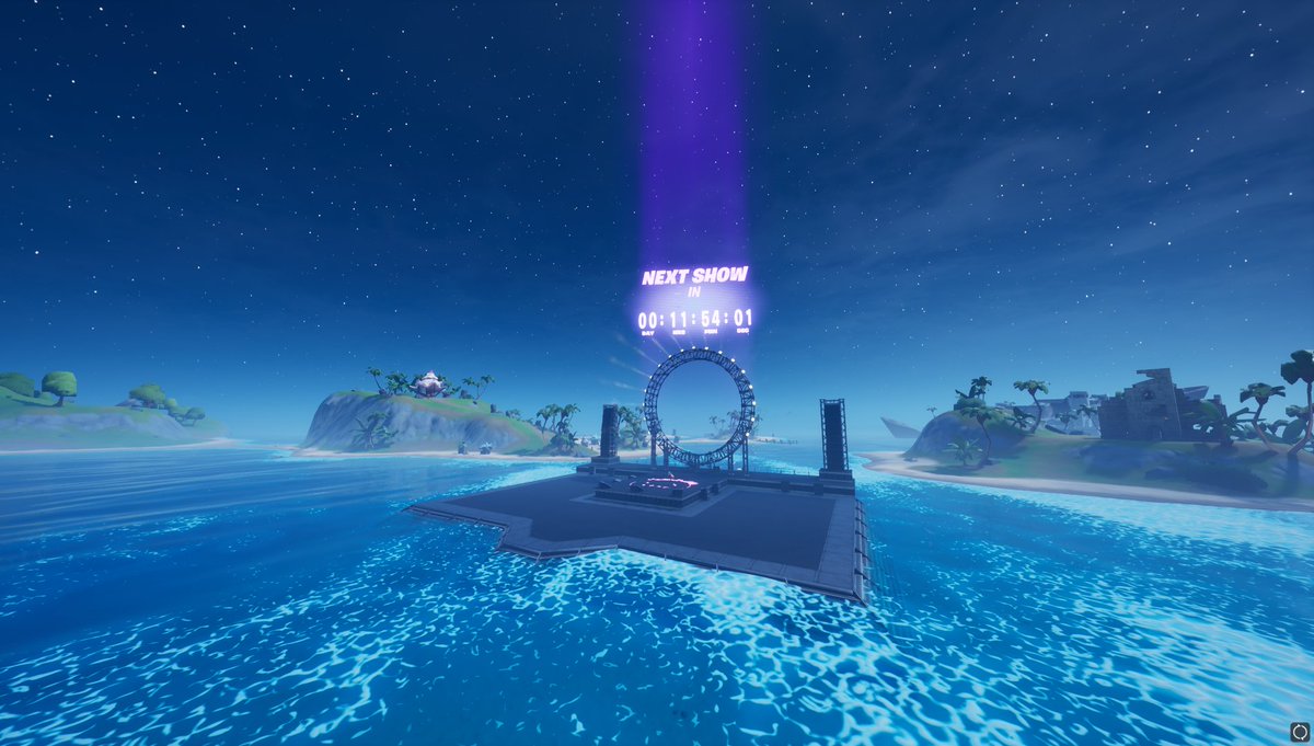 Forttory Fortnite Leaks News On Twitter The Stage Is Now Finished And The Countdown For The Travis Scott Concert Has Started Fortnite On The Stage Fortnite On The Stage Forttory Fortnite Leaks News On Twitter The Stage Is Now Finished And The Countdown For The Travis Scott Concert Has Started