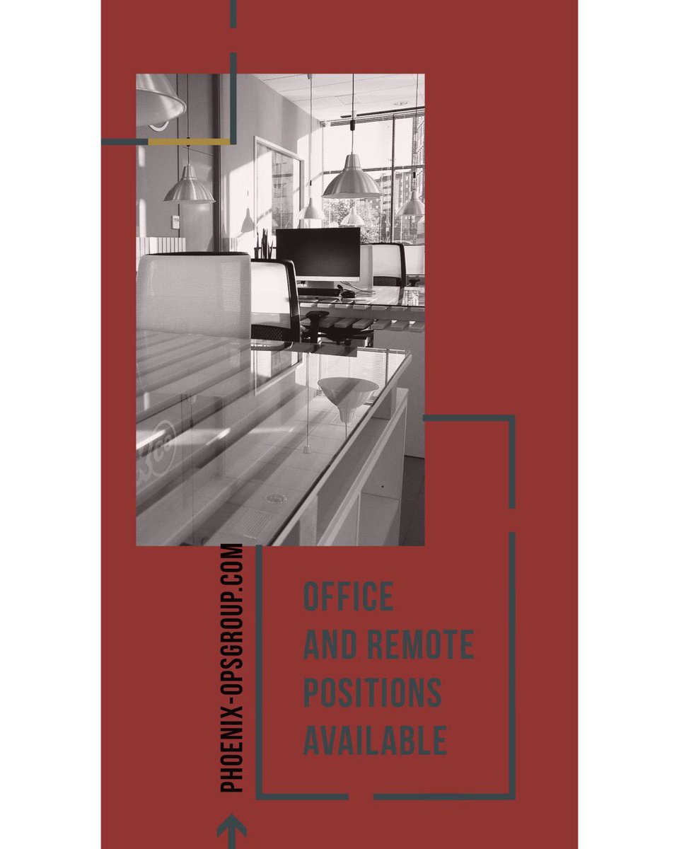 PhoenixOpsGroup's tweet photo. More flexibility? Find it at Phoenix Ops Group! https://t.co/whd2IwVFlC