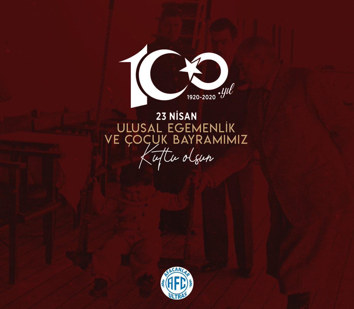 Atatürk'ün yolunda, Cumhuriyet'in aydınlığında, onurla ve gururla.. 
23 Nisan Ulusal Egemenlik ve Çocuk Bayramı'mız kutlu olsun.