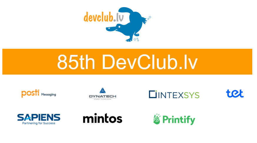 DevClub_lv's tweet image. New virtual Devclub.lv meeting next week! 👀 Register here for FrontCon focused 85th :
85-devclub.eventbrite.com