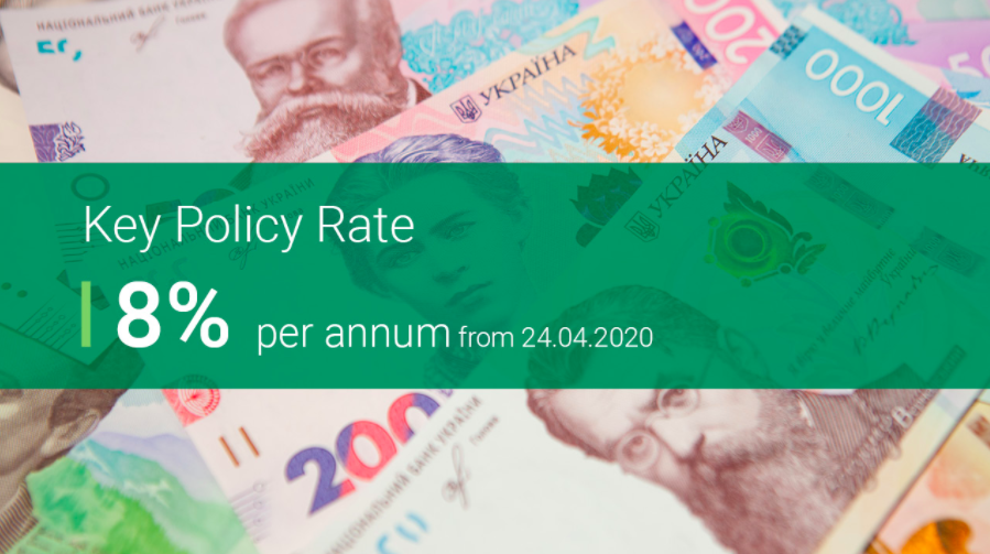 a7cap's tweet photo. The Board of the National Bank of Ukraine has decided to cut the key policy rate from 10% to 8% effective 24 April 2020. The continued monetary easing aims to support the economy during the period of pandemic and quarantine.
@NBUkraine 
https://t.co/gCCEataYUc https://t.co/0KmORYBx0s