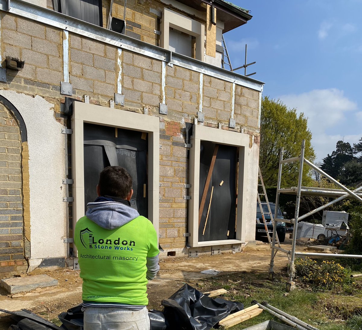 StoneworksL's tweet image. Esher-Door and window surrounds