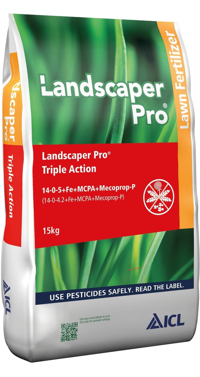 The <a href="/ICL_Turf/">ICL Growing Solutions - Turf & Landscape 🇬🇧🇮🇪</a>  Landscaper Pro Triple Action starting to do its thing despite the dry weather.  #productsthatperform