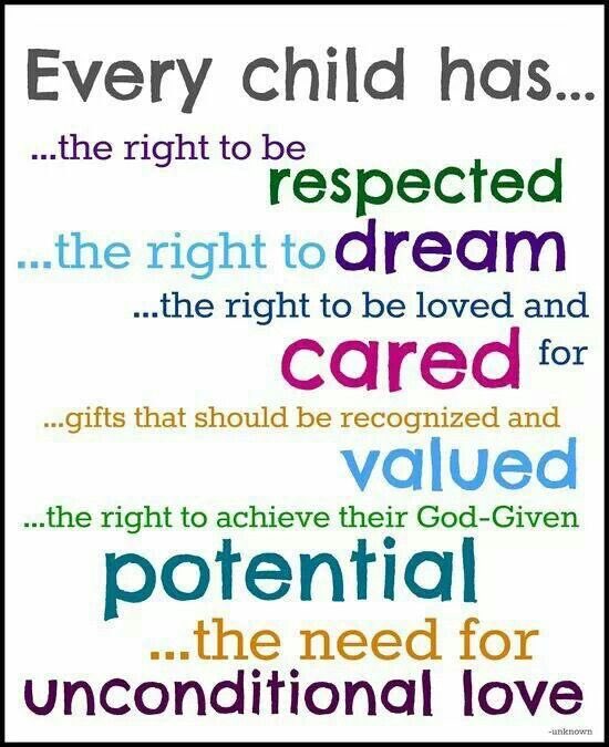 DrP_Principal's tweet photo. Each child has the right to be... https://t.co/HDCQcPEHcr