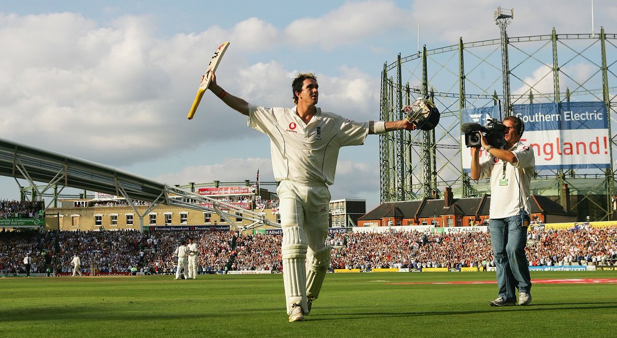 Dropped twice early on and facing one of the best bowling attacks in world cricket, Kevin Pietersen produced an innings of a lifetime under the most extreme pressure.His superb 158 helped England win the famous 2005 Ashes series.What a way to score your first Test century.