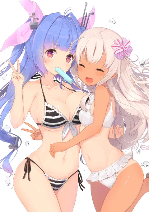 #艦これ七周年
艦これ7周年おめでとうございます!!㊗
これからも可愛い艦娘達を描いていきたい! 