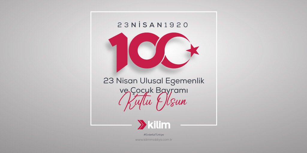 kilimmobilya's tweet photo. 23 Nisan Ulusal Egemenlik ve Çocuk bayramı kurlu olsun. #23nisanulusalegemenlikveçocukbayramı #kilim #kilimmobilya #evdekaltürkiye https://t.co/71aw4zCqUL