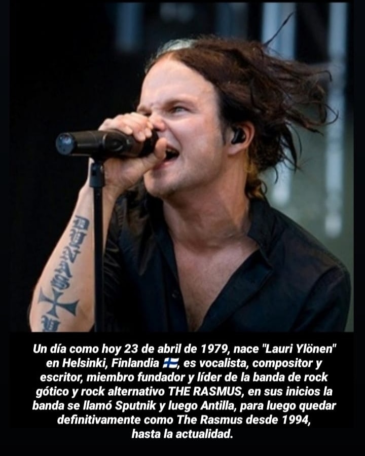 RodrigoBlackZ's tweet photo. Un día como hoy 23 de abril de 1979.
@TheRasmusMx @TheRasmusArg @TheRasmusBrasil @LauriYlonen62 https://t.co/EXp11ge4fv