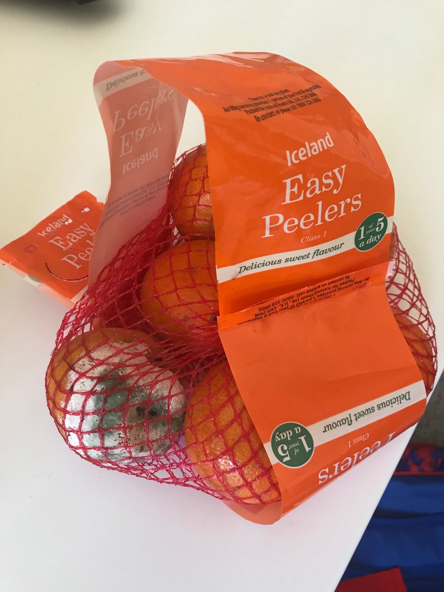 nikita_evans's tweet photo. When you receive your @IcelandFoods order and find this... very poor quality and the second time it has happened. Pretty sure you would of seen this hand picked item https://t.co/oaYhwuoi3n