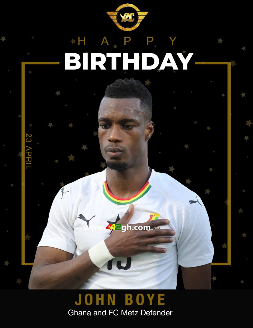 Happy birthday, John Boye   