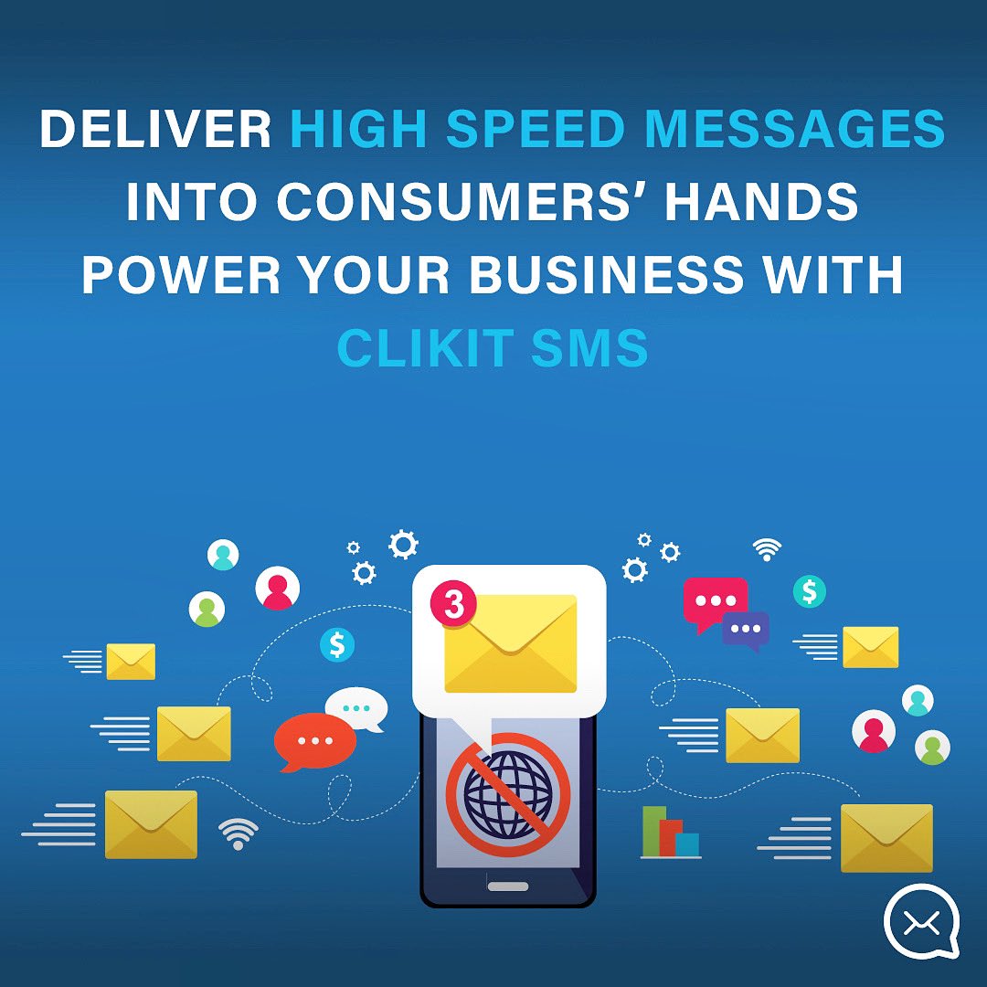 ClikitMedia's tweet photo. We offer a great SMS solution to power your business. If you need to send an urgent notification or important marketing messages, we’ve got the solutions for you. Read more here: https://t.co/7OIsdfOjhL
#WeKnowSMS #SMSmarketing 📲 https://t.co/LBEwpkRxgf