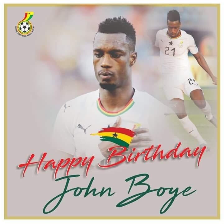 Happy birthday John Boye 